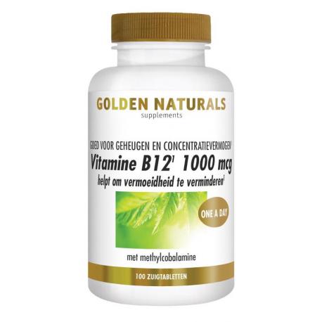 Vitamine B12 1000mcg vegan