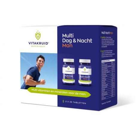 Multi dag & nacht man 2 x 30 tabletten