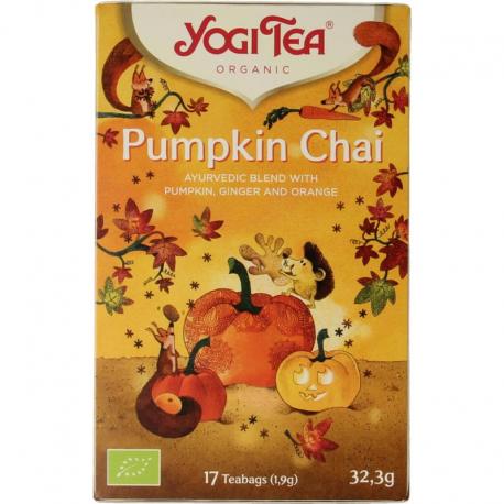 Pumpkin chai bio