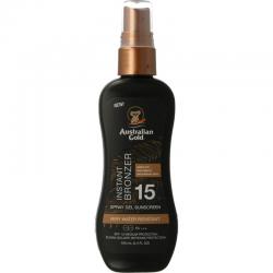 Spray gel met bronzer SPF15