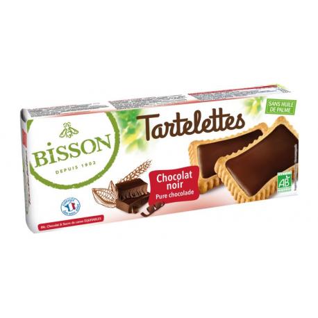 Tartelettes koekjes met pure chocolade bio