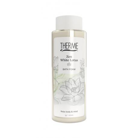 Zen white lotus relaxing bath foam