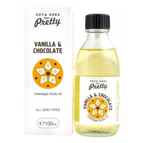 Massage body oil vanilla & chocolate