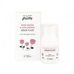 Rose water & hyaluronic aqua fluid