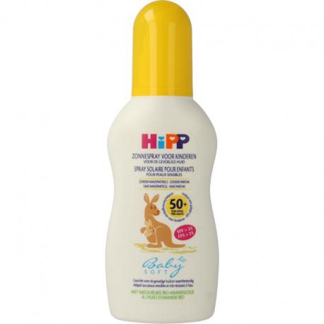 Baby soft zonnespray voor kinderen