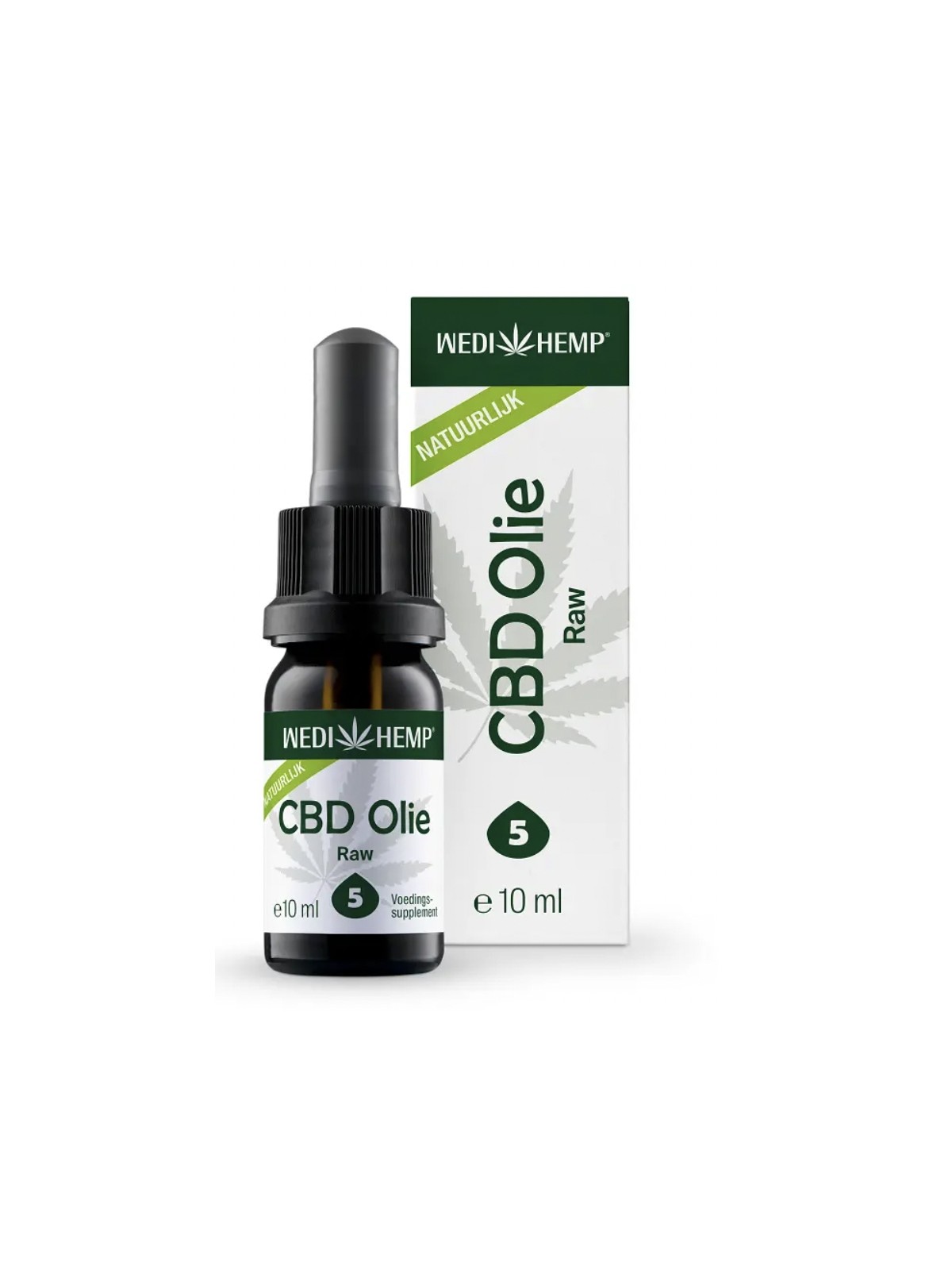 CBD Olie Raw 5% 10 ml