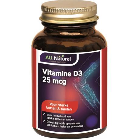 Vitamine D3 25mcg