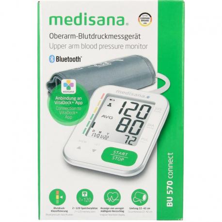 Bloeddrukmeter BU 570 connect bovenarm wit