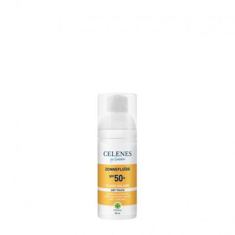 Herbal dry touch sunscreen fluid SPF50