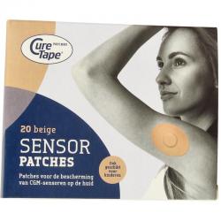 Sensor patch beige