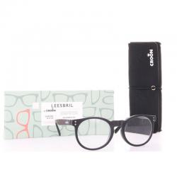 Leesbril Kensington black matt +2