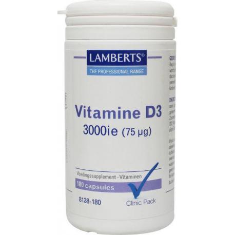 Vitamine D3 3000IE/75mcg