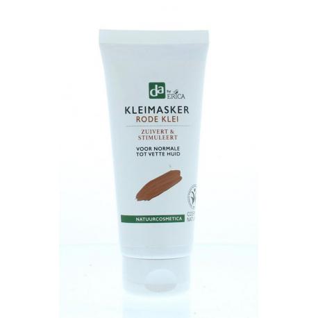 Rode klei masker