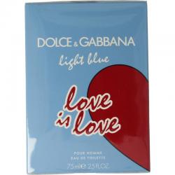 Light blue love is love men eau de toilette