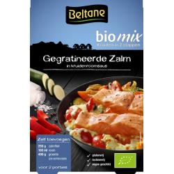 Gegratineerde zalm kruiden