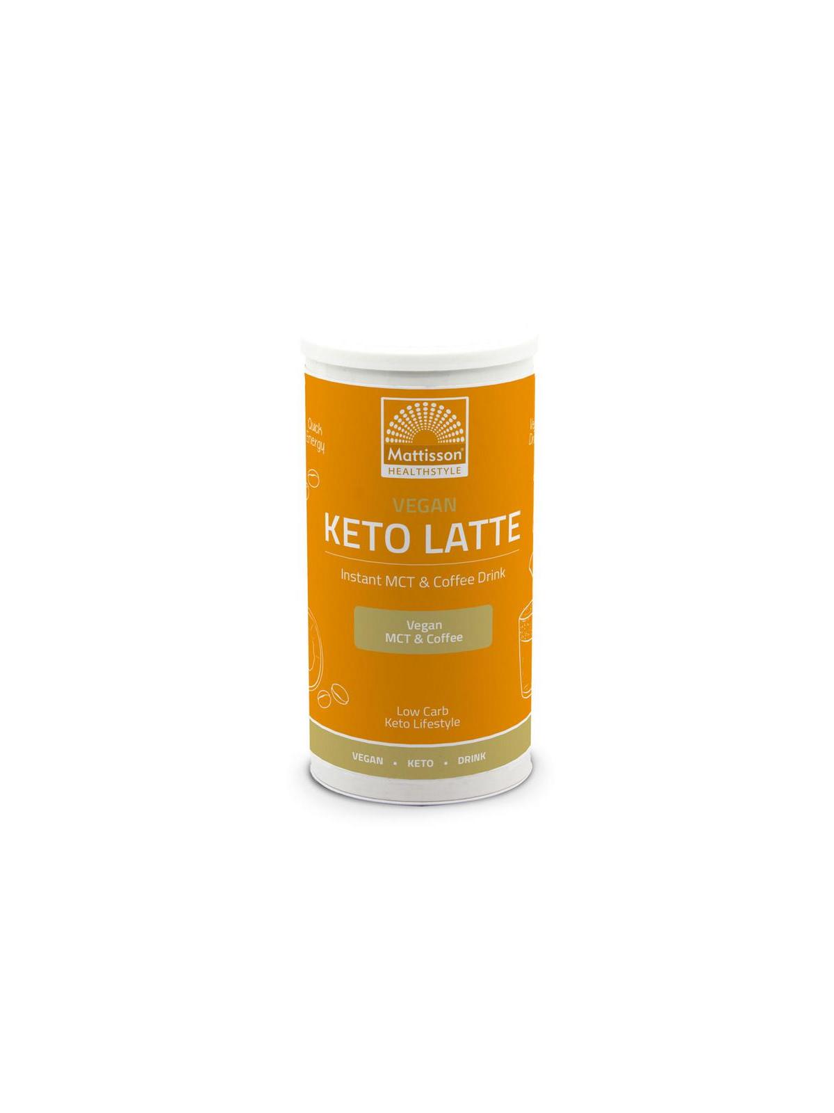 Vegan keto latte instant MCT & coffee drink