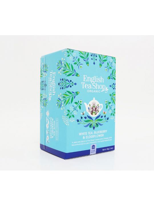 White tea blueberry & elderflower bio