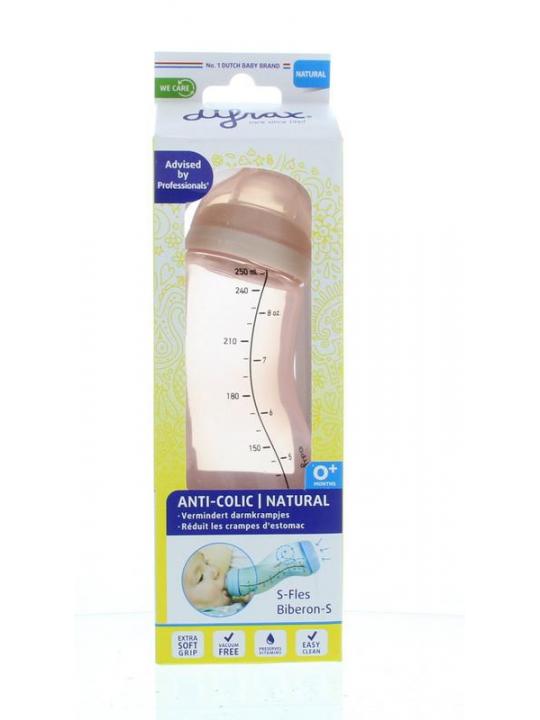 S-Fles natural roze 250ml