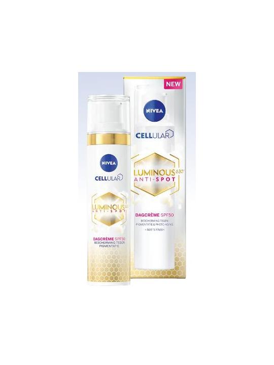 Cellular luminous anti-pigment fluid cream SPF50