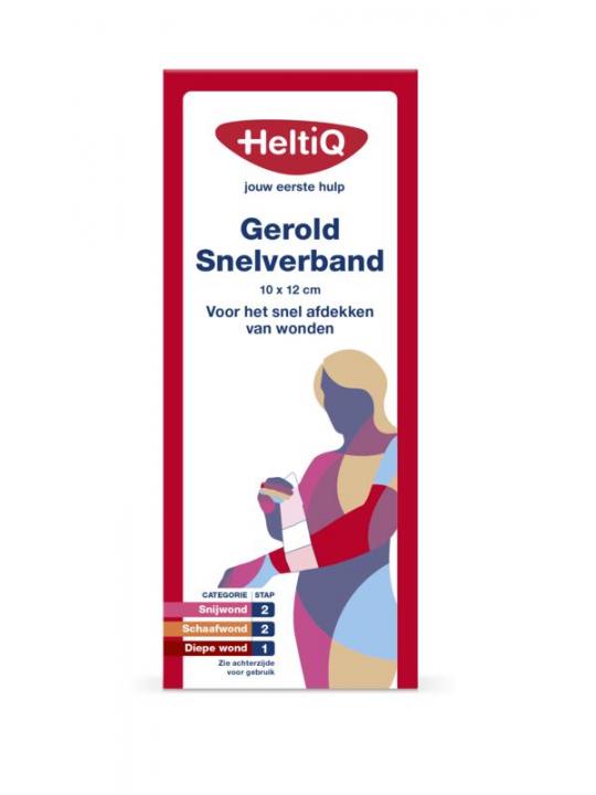 Snelverband gerold nr. 3 10 x 12 cm