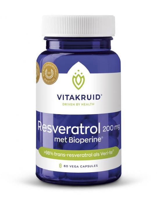 Resveratrol 200mg met bioperine