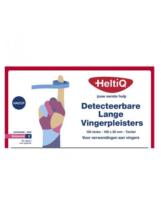 Detect vingerpleister lang textiel 180 x 20mm