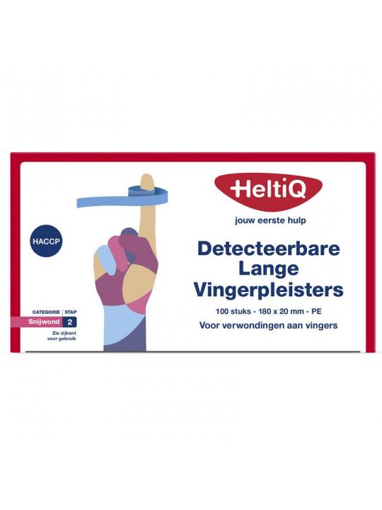 Detect vingerpleister lang PE 180 x 20mm