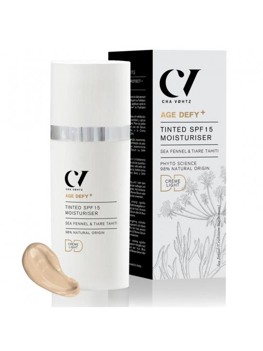 Age defy+ tinted DD moisturiser light SPF15