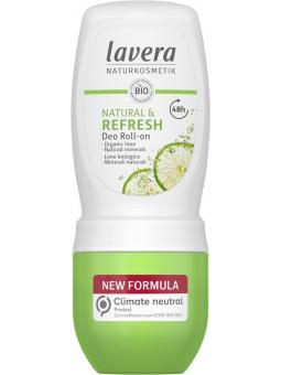Deodorant roll-on natural & refresh bio
