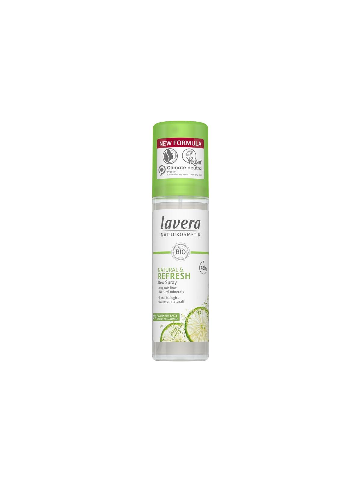 Deodorant spray natural & refresh bio