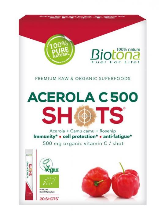 Acerola C 500 shots 2.2 gram bio