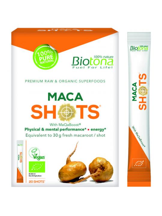 Maca shots 2.2 gram bio