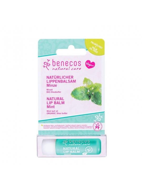 Natural lipbalm mint vegan