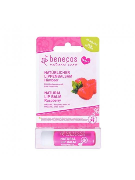 Natural lipbalm raspberry vegan