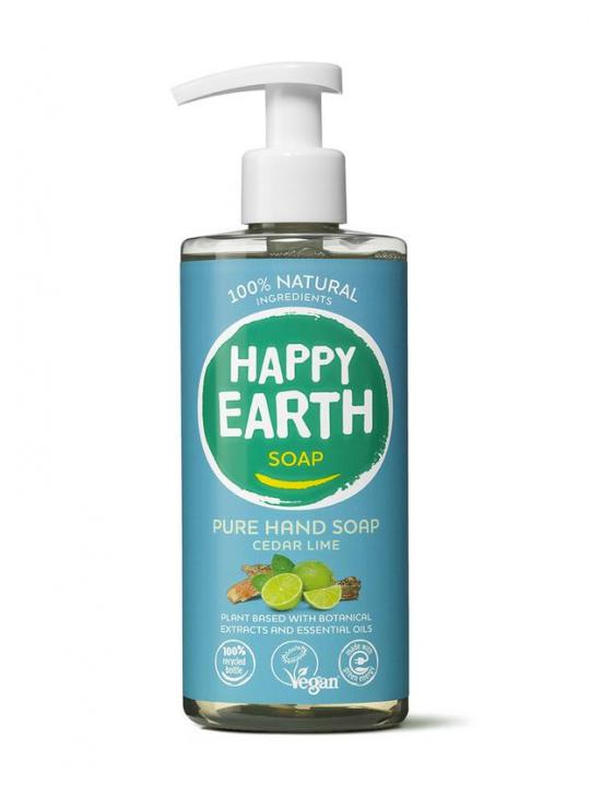 Pure hand soap cedar lime