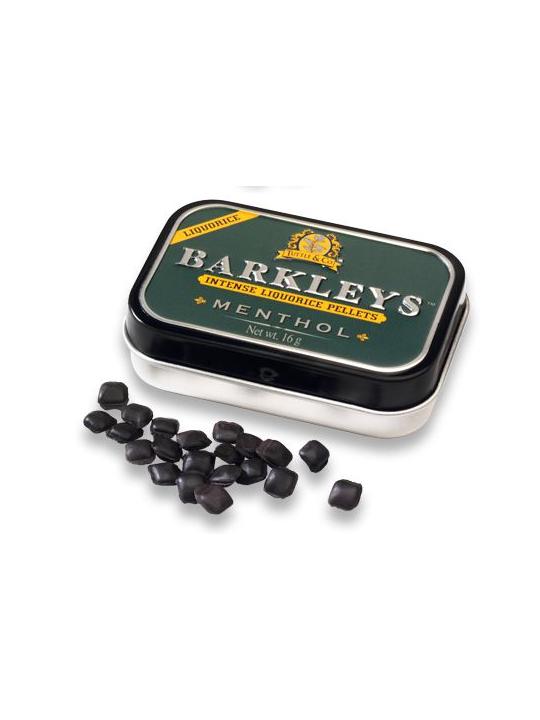 Liquorice pellets menthol