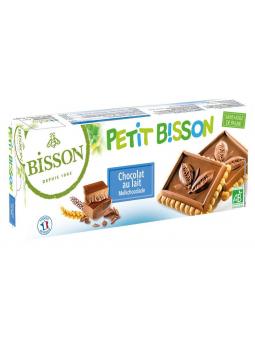 Petit theebiscuit melkchocolade bio