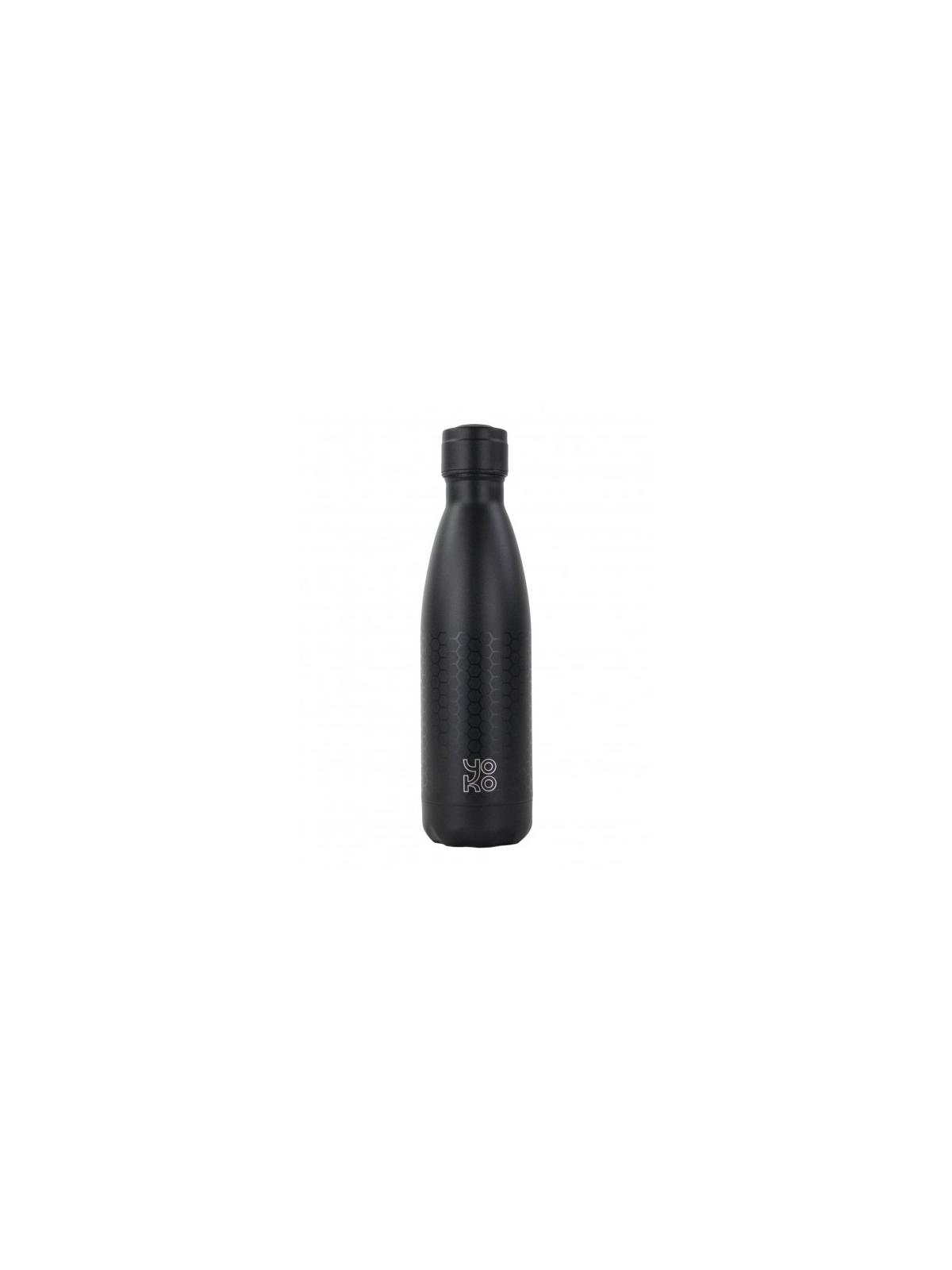 Drinkfles zwart graphite isotherm 500ml