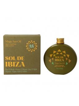 Zonneolie beschermend & herstellend SPF15 bio