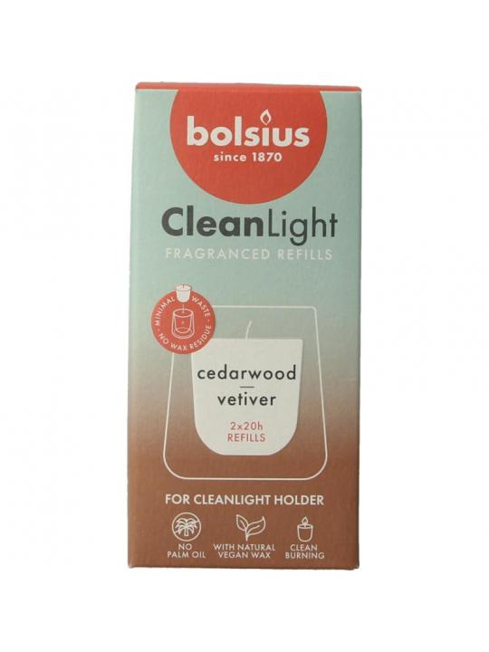 Clean Light navulling 2 pack Cedarwood / Vertiver