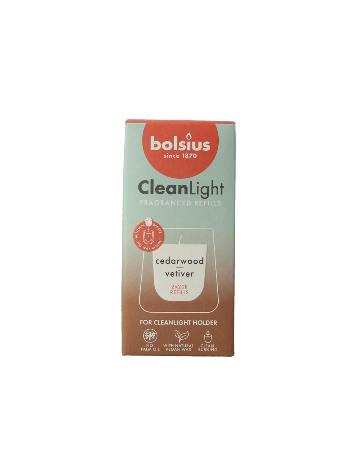 Clean Light navulling 2 pack Cedarwood / Vertiver