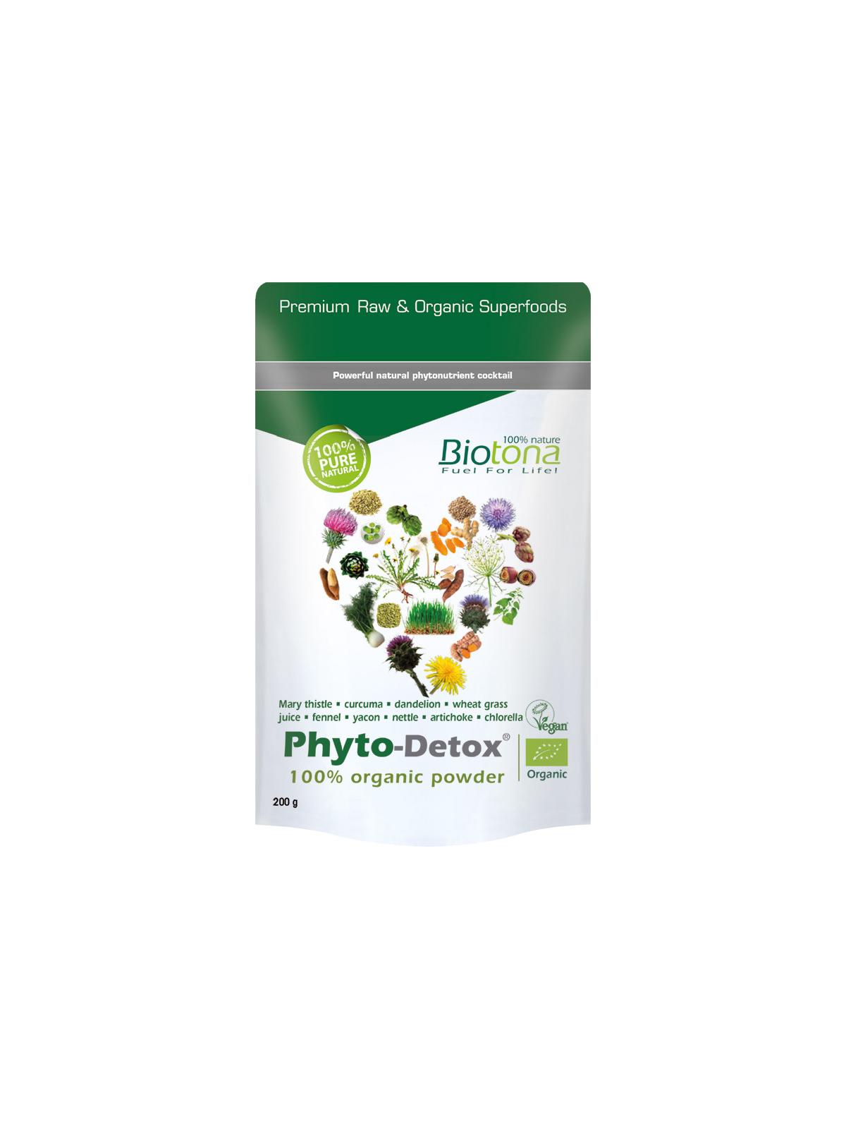 Phyto-detox organic powder bio