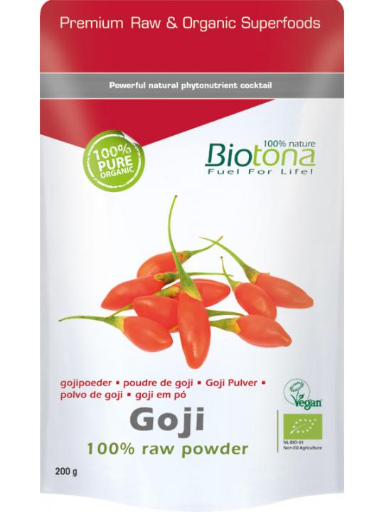 Goji raw powder bio