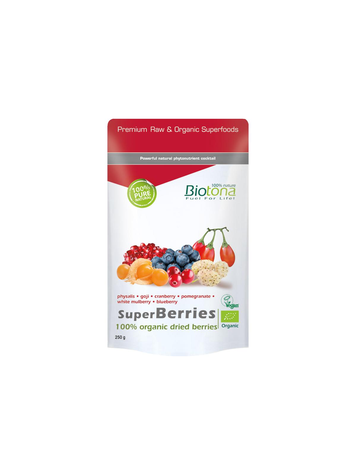 Superberries organic dried berries bio