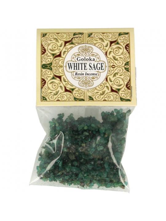 Resin incense white sage