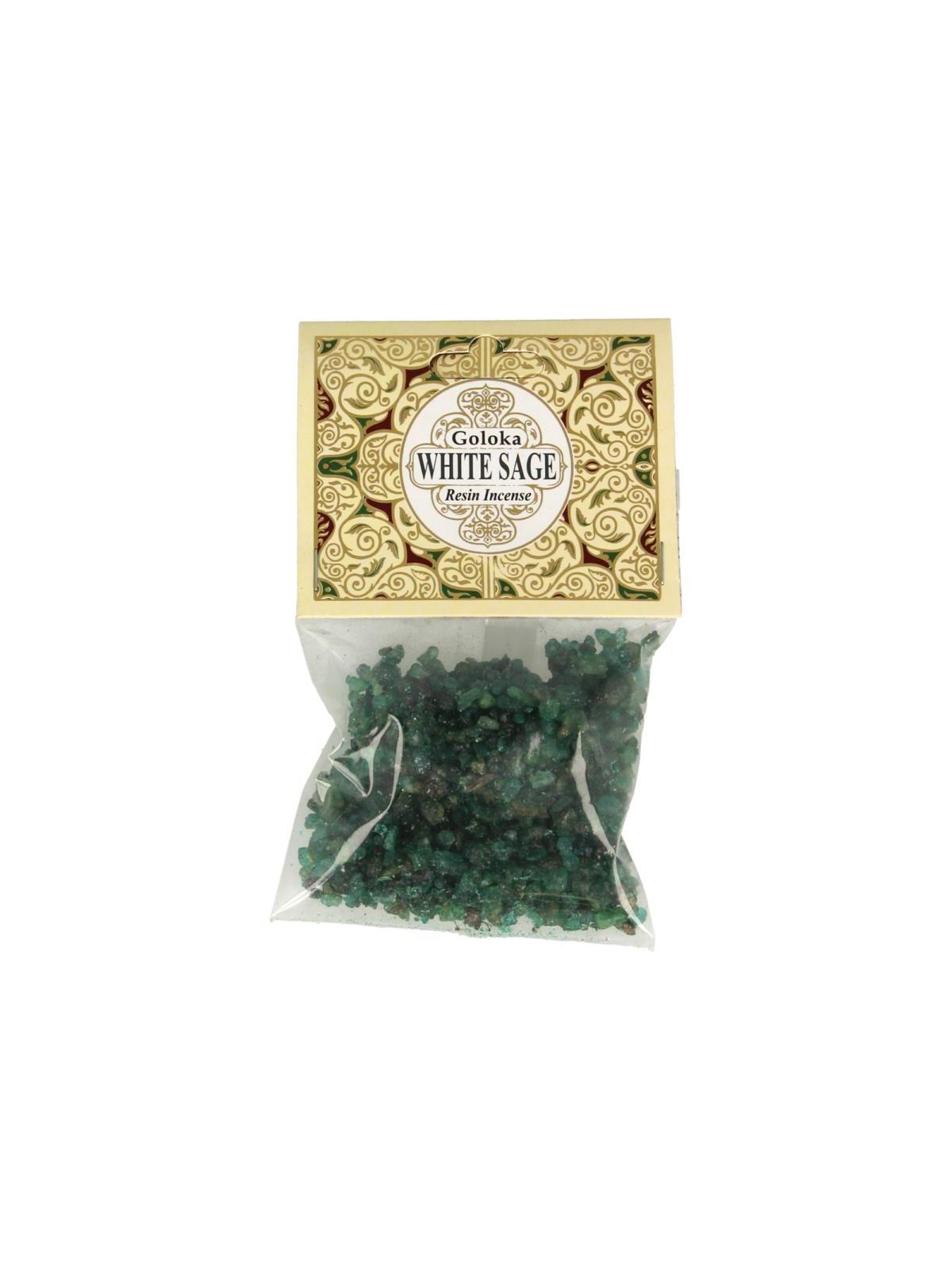 Resin incense white sage