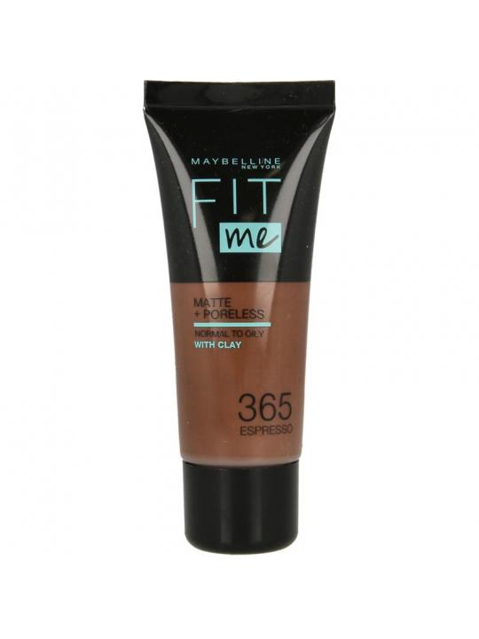 Fit Me matte & poreless foundation 365 espresso