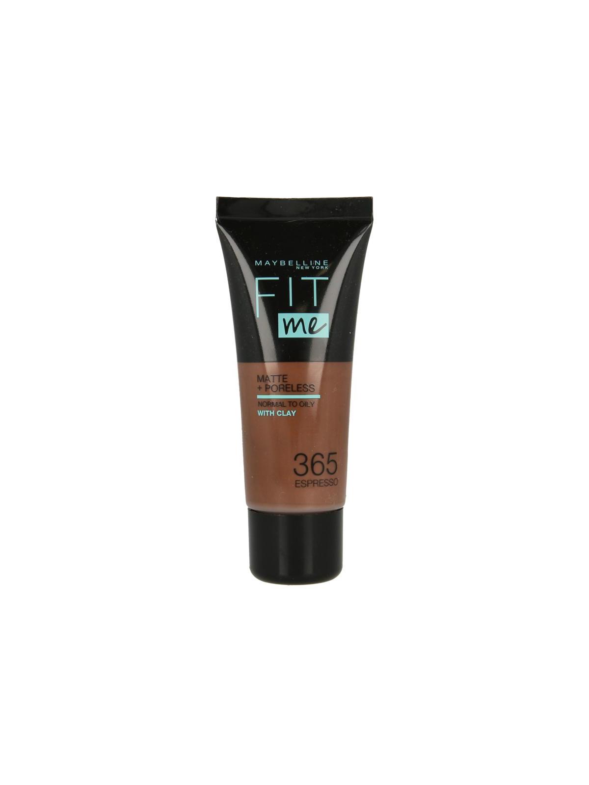 Fit Me matte & poreless foundation 365 espresso