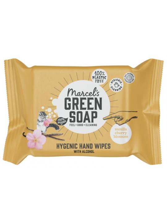 Hand wipes vanilla & cherry blossom bio