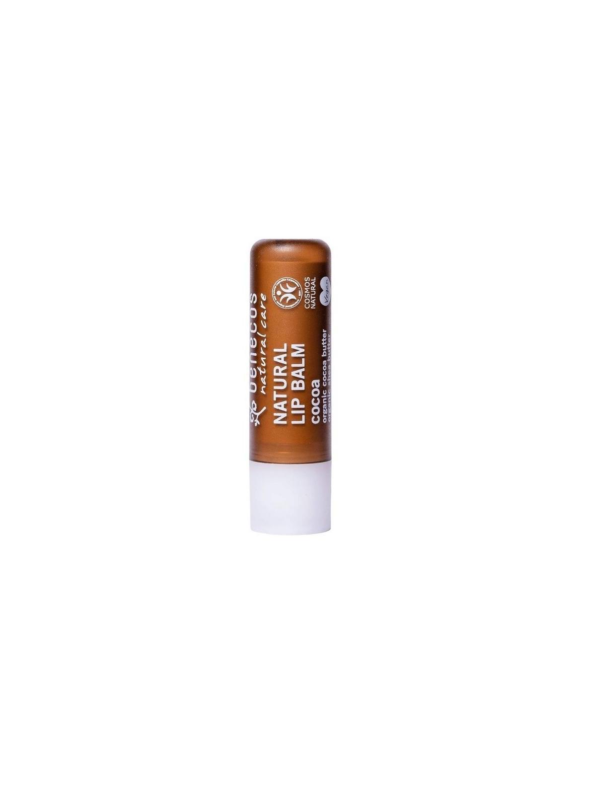 Natural lipbalm cocoa vegan